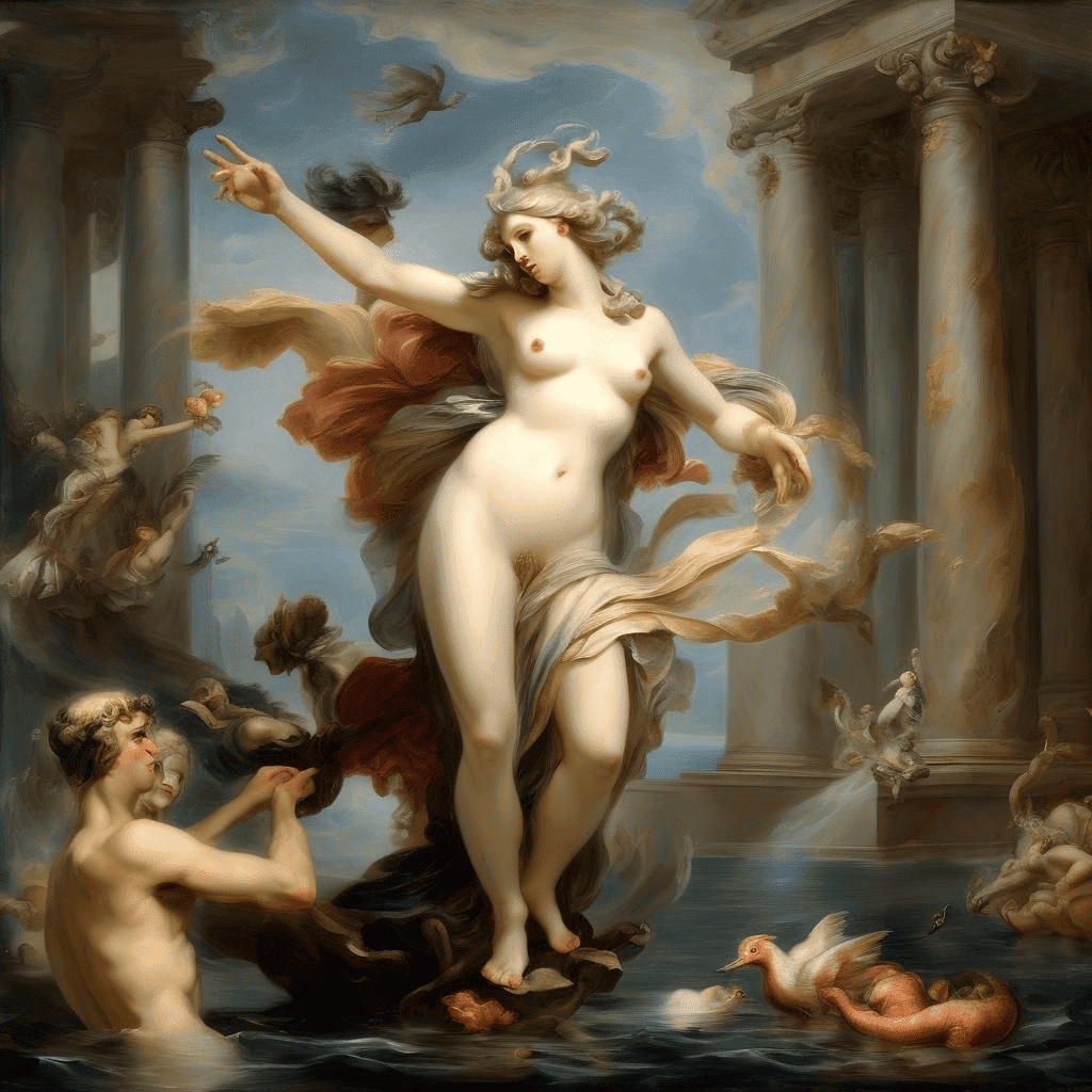 Pygmalion und Galatea – Antoine Pesne